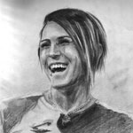 Davey Havok Pencil Sketch Portrait